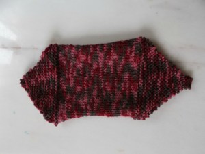 Chausson hyper facile au tricot 