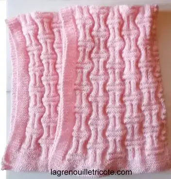 Une Couverture Bebe Pour Mahaut La Grenouille Tricote Une Couverture Bebe Pour Mahaut La Grenouille Tricote