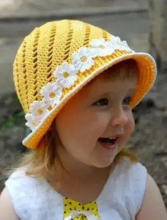 Un Chapeau Enfant Pour L Ete La Grenouille Tricote