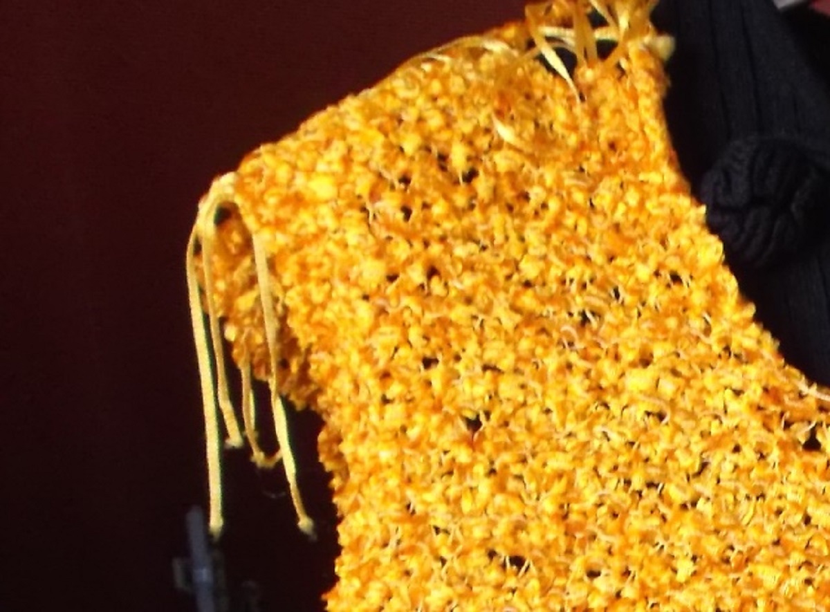 Couleur soleil au tricot 
