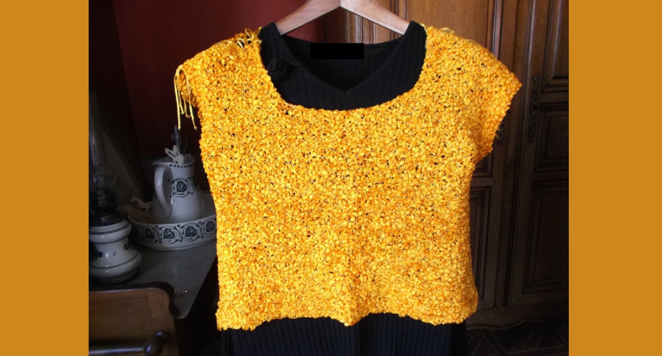 Couleur soleil au tricot