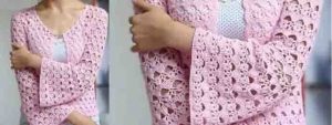 Crochet un gilet demi-saison