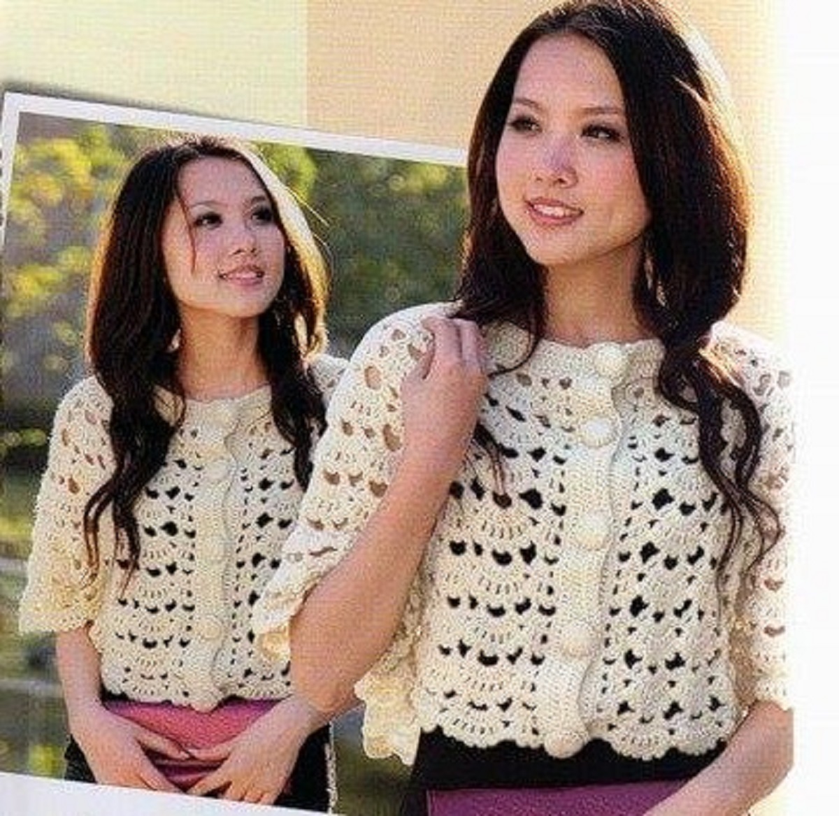 Crochet un poncho (3)