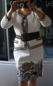 Crochet un gilet chic