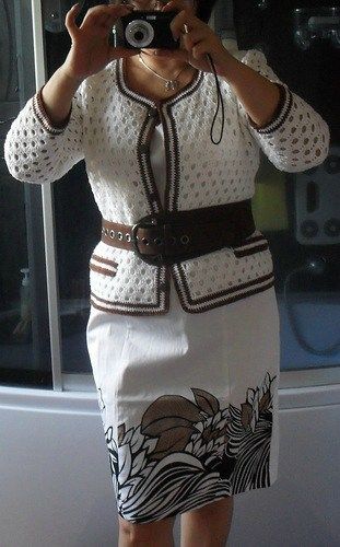 Crochet un gilet chic