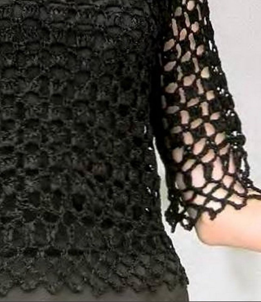 Crochet un pull léger pour les fêtes