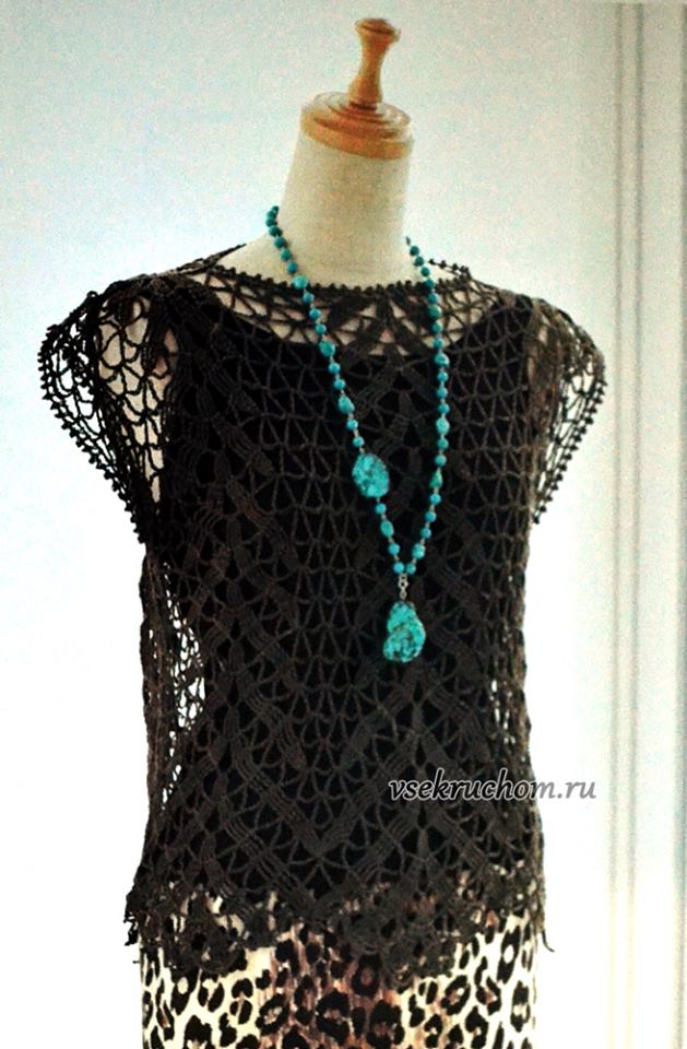 Crochet un débardeur pour les fêtes
