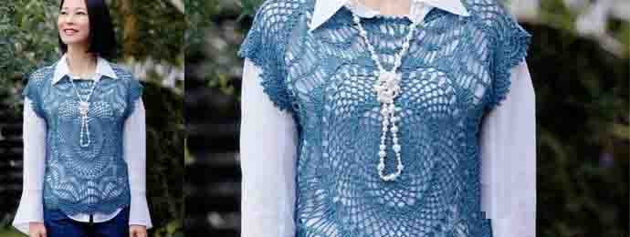 Crochet un débardeur superbe