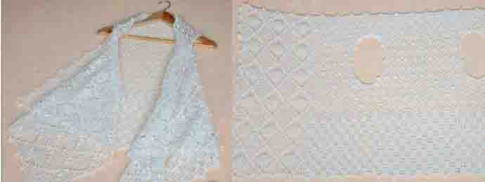 Crochet un gilet sans manche