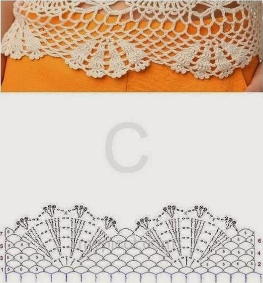 Un pull d'été léger au crochet
