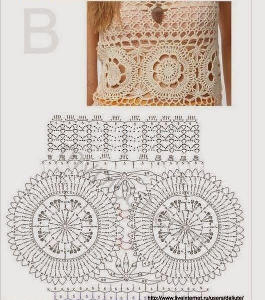 Un pull d'été léger au crochet