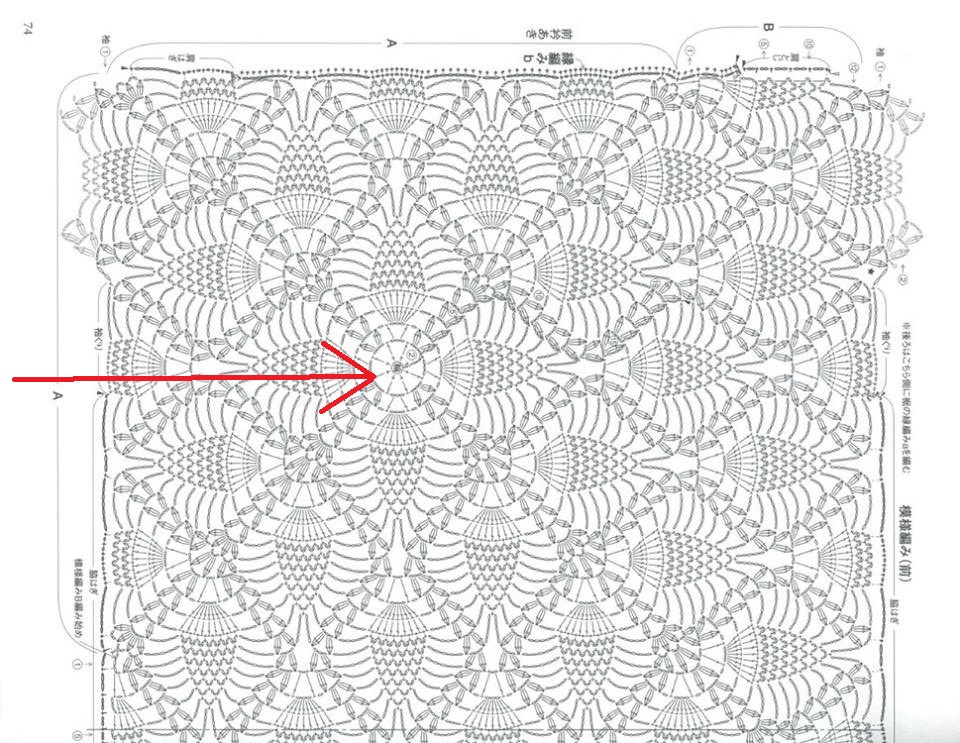 Crochet un débardeur au point d'ananas