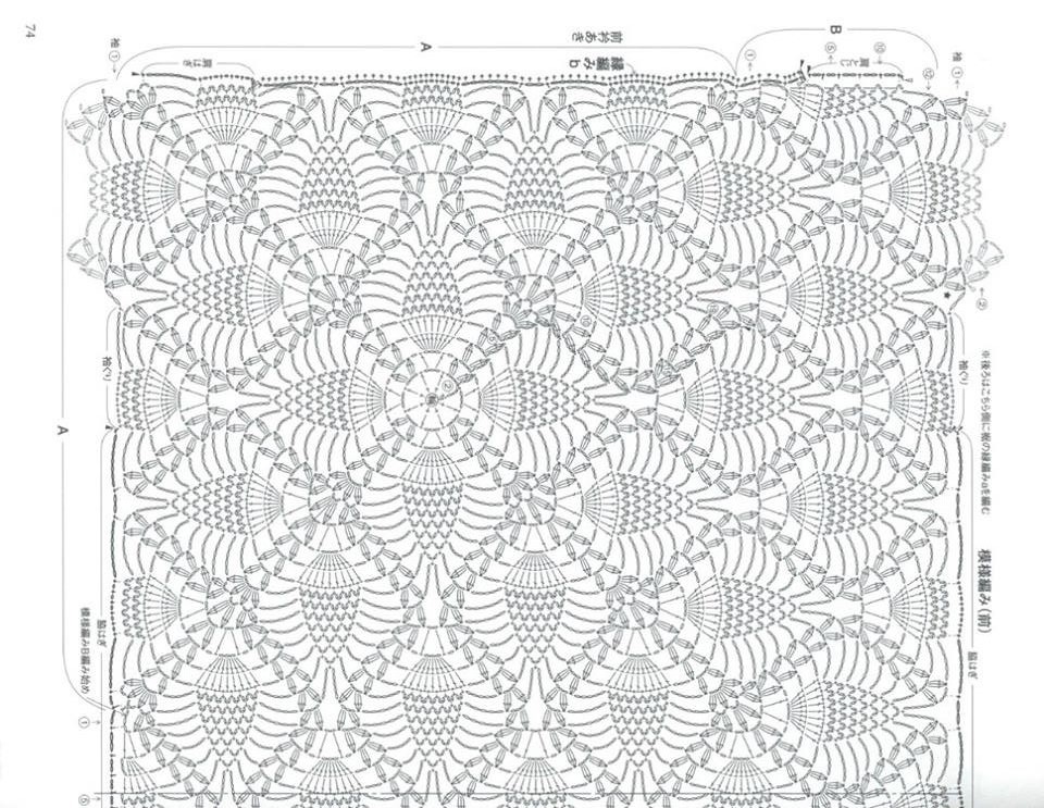 Crochet un débardeur au point d'ananas