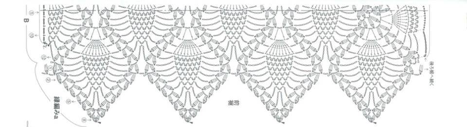 Crochet un débardeur au point d'ananas