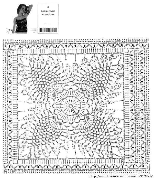 Crochet un granny géant pour la plage