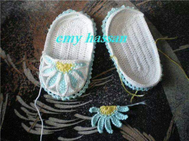 Crochet des chaussons de Princesse