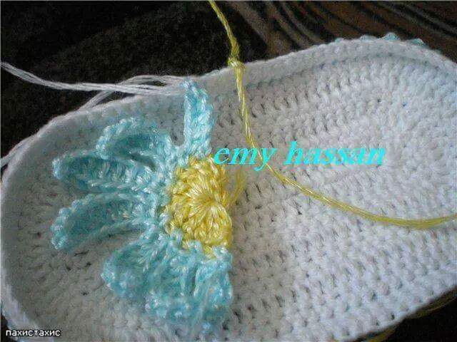 Crochet des chaussons de Princesse