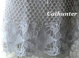 une jupe granny et arceaux au crochet