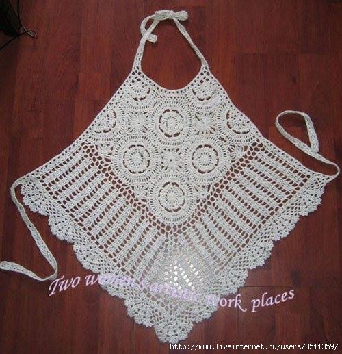 Crochet un carré très estival