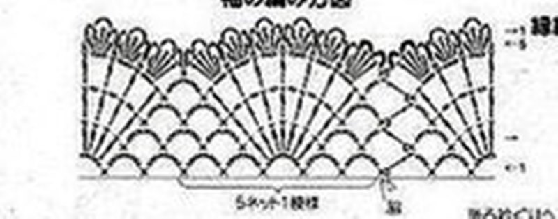 Une tunique de dentelle au crochet