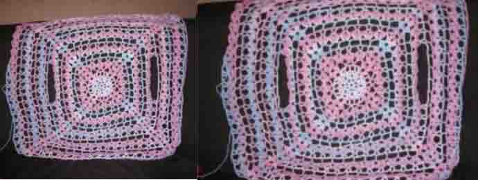 pas à pas du gilet granny presque simple 2
