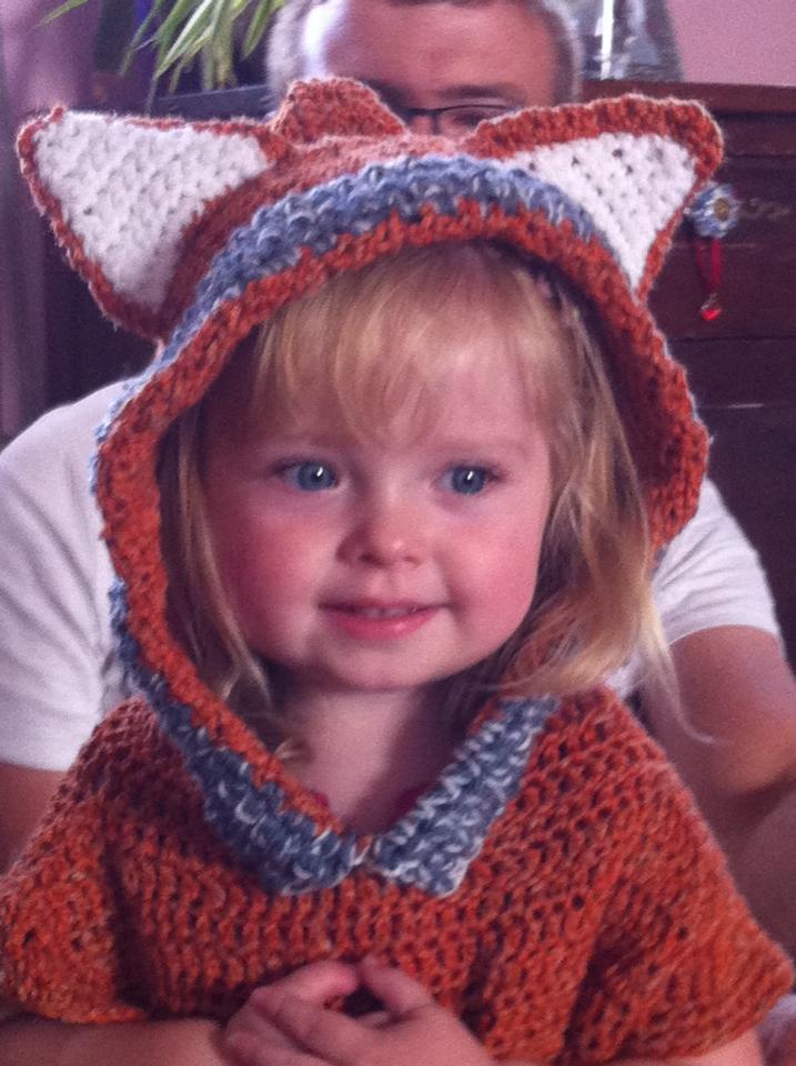le poncho de ma petite princesse partie 1