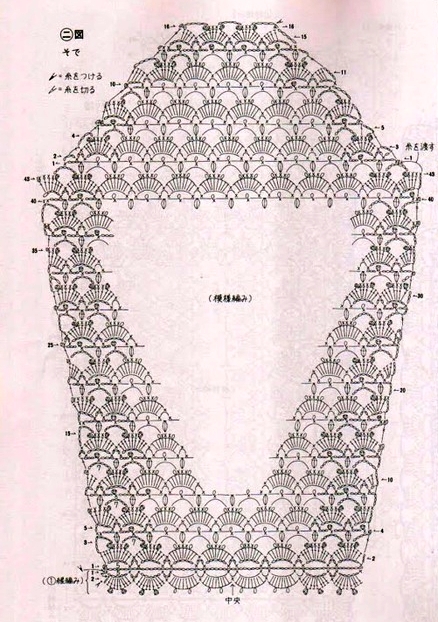 Au crochet un gilet tout en finesse