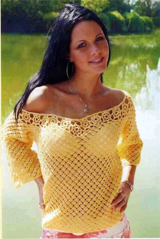 Un pull plein de soleil