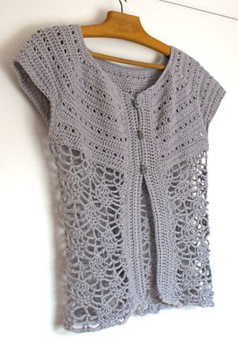 Le gilet Ariane de Peggy Grand