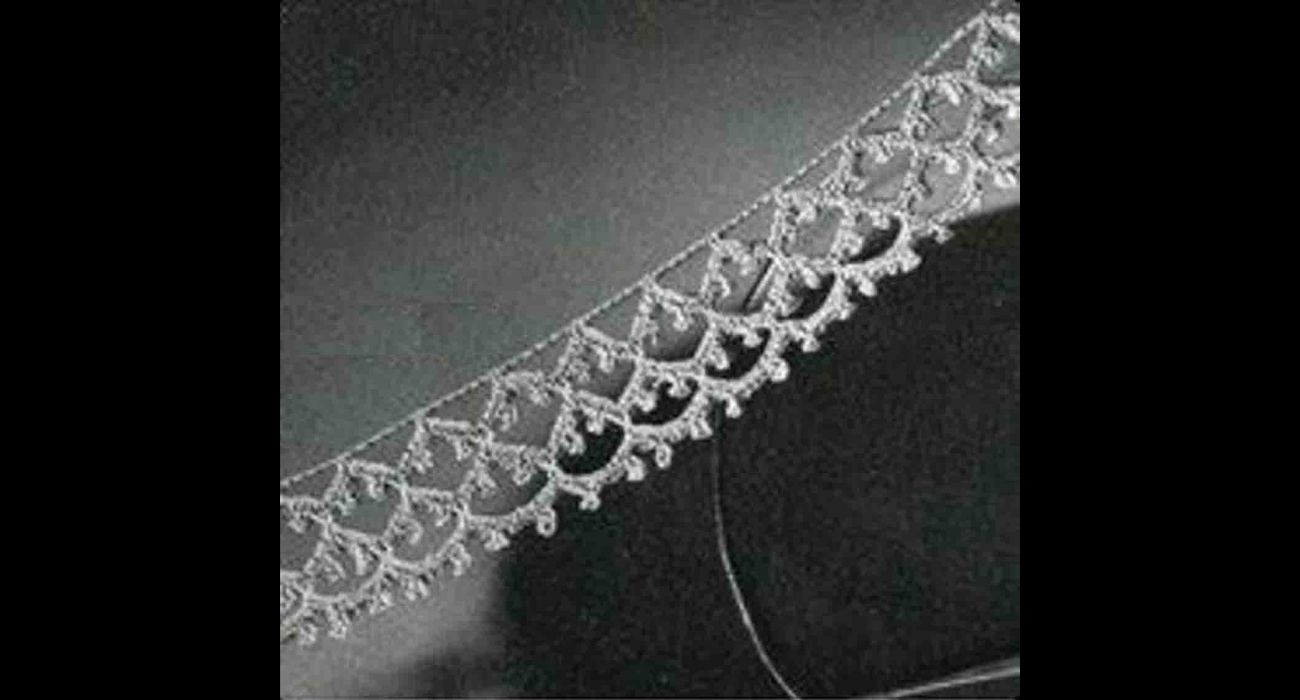 Une jolie bordure au crochet