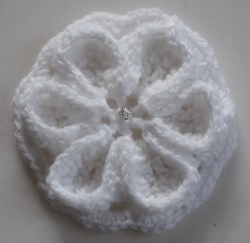 La vidéo du granny de la fleur en relief