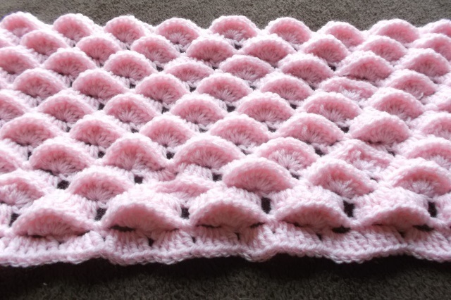 Un point au crochet en 3D