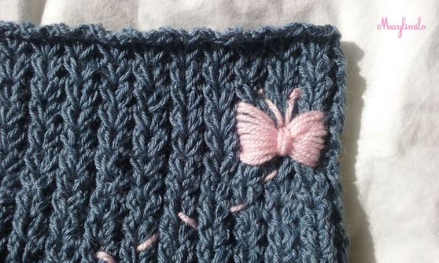 Le snood de Mayli Milo la p'tite grenouille