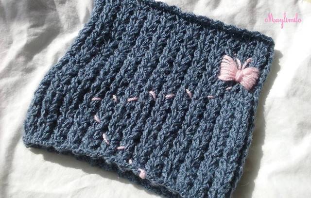 Le snood de Mayli Milo la p'tite grenouille