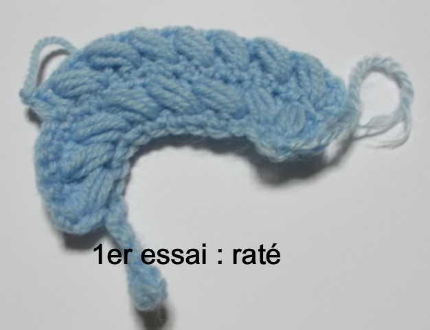 Souvenir des années 50 un turban au crochet