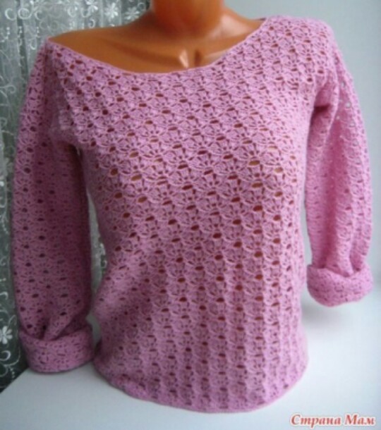 un très joli point au crochet