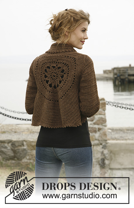 Le gilet rond Wild Flower de chez drops