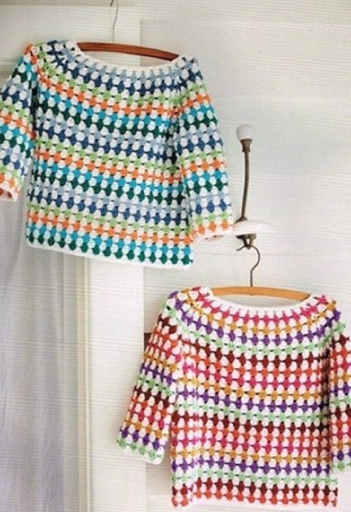 au crochet un pull tout simple pour nos enfants