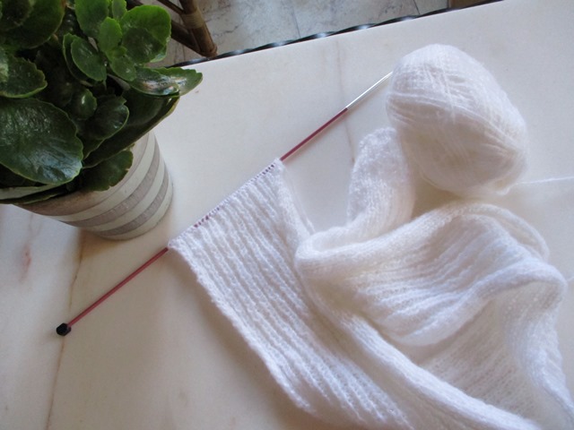 Mon turban au tricot en pas à pas facile