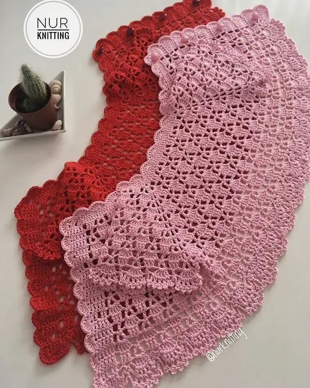 gilet top down crochet