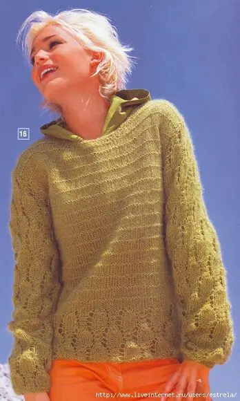 un pull moelleux et confortable au tricot pour l'hiver