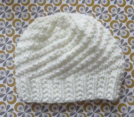 le bonnet Polar Express au tricot