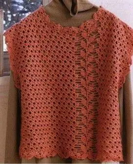 au crochet un superbe débardeur