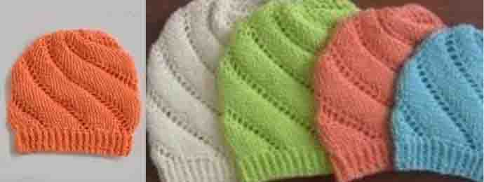 Le bonnet spirale au crochet