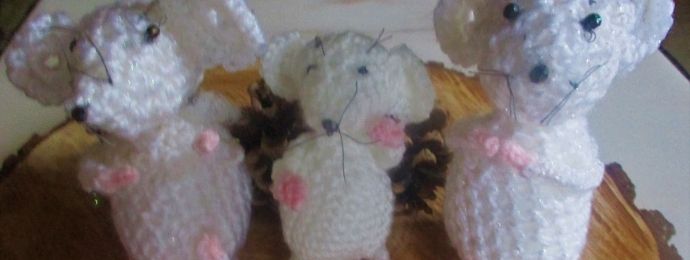 les souris du traîneau du Père Noël