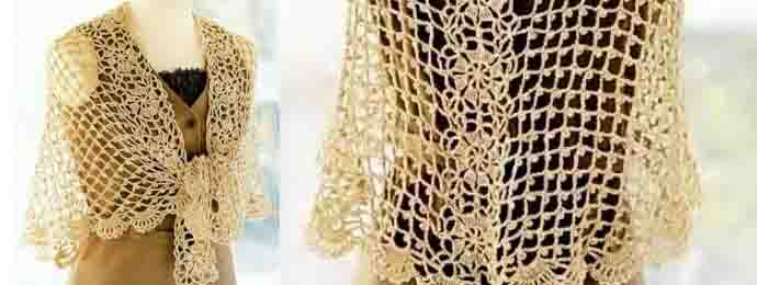 Un châle Dolce Vita au crochet