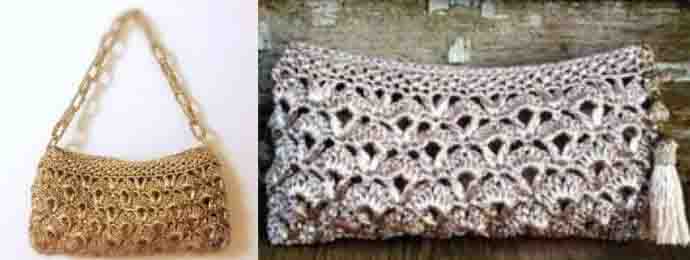 Un point au crochet pour un sac ou une pochette