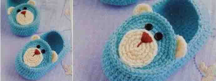 Quelques modèles de chaussons bébé