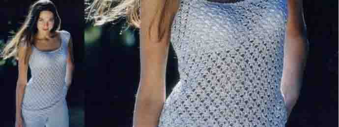 Un top simple à faire au crochet