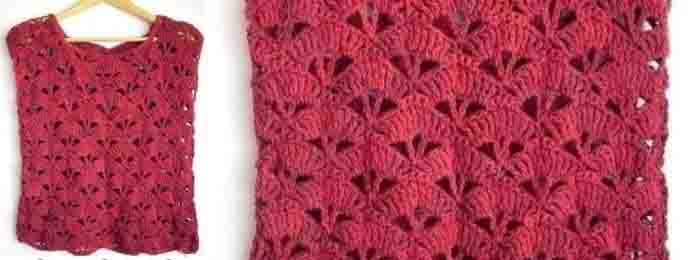 Un débardeur très très simple au crochet
